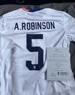 Antonee Robinson Signed USA Shirt With COA Fulham USA