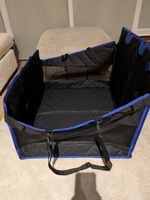 Dog Car Seat Cover with Carry Case - Never Used - Great Condition