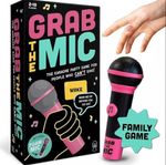 Grab The Mic Fun Music Card Game Family Karaoke Party Board Games  2-10 Players