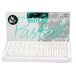 Jakar White Pastel Sticks Non Toxic Blendable Soft Non Toxic 12 Pack 7626