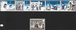 1973 Sg 943/948 Christmas. Good King Wenceslas MNH