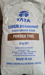 Sodium Bicarbonate 25kg Tata Bicarb Baking Soda for Bath Bombs and Food