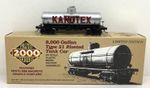 HO 8000 GALLON KANOTEX TANK CAR TYPE 21 RIVETED PROTO 2000 - BOXED (026)