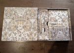 Christian Dior Stationery Gift Set Notebook Pen Butterfly Print New in Box