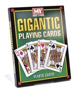 GIGANTIC GIANT A4 PLAYING CARDS JUMBO  🇬🇧Uk Based