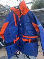 Avanti Flotation Suit 3XL New With Tags  Two Piece In Blue And Orange