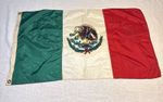Mexico Nylon Flag 2’x 3’ Annin & Co NYL- GLO 