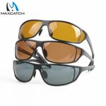 Maxcatch Fly Fishing Polarized Sunglasses Titanium Metal Frame UV400 Outdoor