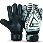 EFAH SPORTS Football Goalkeeper Gloves For Kid Youth Boys Soccer Glove Grip Palm