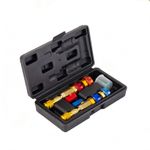Valve Core Removal Kit Knurled Grip Valve Core Replacement Tool Kit