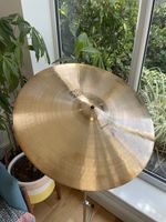 Paiste 20” Black Label 1981 Brilliant 2002 Crash Cymbal Centre Hole Crack
