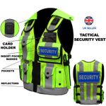 Hi Viz Tactical Security Dog Handler Vest Enforcement CCTV Tac Top Quality Vest