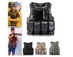 Tactical Vest Combat Tactical Vest Combat Tactical Vest Jacket Children's UK