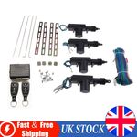 Universal 4 Doors Car Remote Central Door Lock Locking Keyless Entry System Kit^