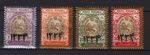 1916  MIDDLE EAST   Mi.# 397/400 COMPLETE SET   MINT FULL ORIGINAL GUM HINGED