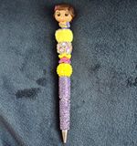 Bonnie Doorable Handmade Novelty Ballpoint Pen/Biro, Black Ink