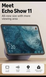 Amazon Echo Show 11 (newest gen), Vibrant Full-HD 11", Graphite