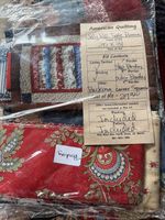 American Quilting Jelly Roll Table Runner Kit inc. Backing Civil War Theme New