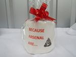 Novelty Toilet Loo Roll Arsenal Football Club Joke Dad Son humour gift