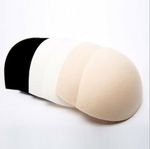 3 Pairs Removeable Insert Push Up  Sponge Bra Inserts Bra Pads Swimsuit