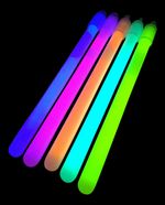 50x 6" Inch Regular (10mm) Glow Sticks + Lanyards - Glowtopia For All Occasions