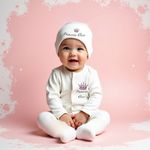 PERSONALISED baby girl babygrow PRINCESS crown sleepsuit BABY SHOWER GIFT