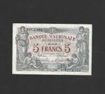 BELGIUM - BANQUE NATIONALE 1919 5 Francs Banknote  Pick75b
