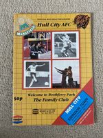 Hull City V Swindon Town 1987/88 Barclays League Division 2 Football Programme