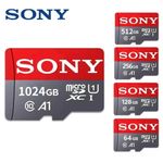 Sony Memory Card 1TB 512GB Micro ST 256GB 128GB 64GB U3 A2 TF Flash Cards 100MB