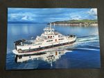 12x8 Print CalMac Ferry - Loch Shira 