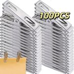 20/40/60/100 Stainless Steel Clothes Pegs Washing Line Laundry Clip Home Garden