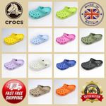 Crocs Classic Sandal Clogs Lightweight Beach Slip Shoes Slipper Size Hot Sell UK