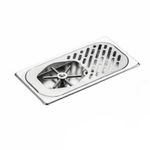 Stainless Steel Pitcher Rinser Removable Tray Bar Sink Glass