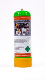 ZIP GAS 91295 Compatable CO2 Disposable Gas M10 THREAD 1100g E290 Food Grade