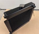 Escort Mk1 Mk2 Alloy Radiator - Duratec Powder Coat Black Finish