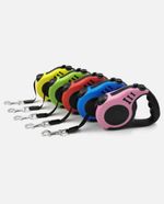 Retractable Dog Lead Extendable Training Dog Leash Pet Leads Sizes 3m 5m UK