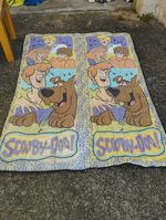  scooby doo vintage childrens  sleeping bag hanna-barbera 1998 