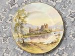 Royal Worcester Kilchurn Castle Loch Awe Cabinet Plate by Harry Davis 10"