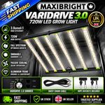 Maxibright Varidrive 3.0umol 720W LED Grow Light Full Spectrum Better Than Omega
