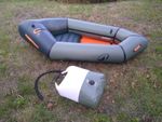 Tribord Pack Raft 100 Inflatable Lightweight  Raft With Pump Bag
