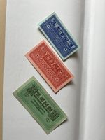 GERMANY Military  Wehrmacht 1, 5 & 10 Reichspfennig (Unc)