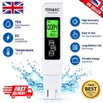 Digital Tester TDS EC PPM Meter Water Purity Hydroponics Water Quality Test Pen