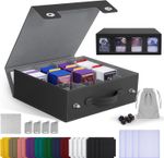 Magic Trading Leather 4000+Cards Deck Box Card Storage Box For TCG MTG Yugioh UK