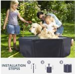 Polog Foldable Portable Pet Swimming Pool Dog Kids Pool  80 x 30cm