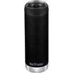 Klean Kanteen TKWide 473ml Insulated Bottle Mug Canteen Flask Cafe Cap Black