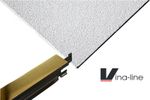 Sandtone Ceiling Tile Sandy 595x595 and Polished Gold Grid Per 5m2 Complete Kit