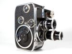 ✅ Paillard Bolex Vintage D8L 8mm Film Movie Camera With 13mm & 36mm Lenses