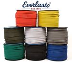 EVERLASTO ELASTIC BUNGEE ROPE SHOCK CORD WHITE BLACK RED BLUE 4MM 6MM 8MM 10MM