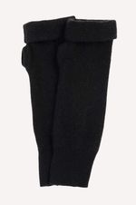 Turtle Doves Cashmere Fingerless Gloves - Black