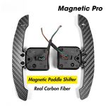 Magnetic Carbon Fiber Steering Wheel Paddle Shifter for Seat Leon Cupra 2014+